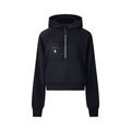 Cropped Half-Zip Hoodie