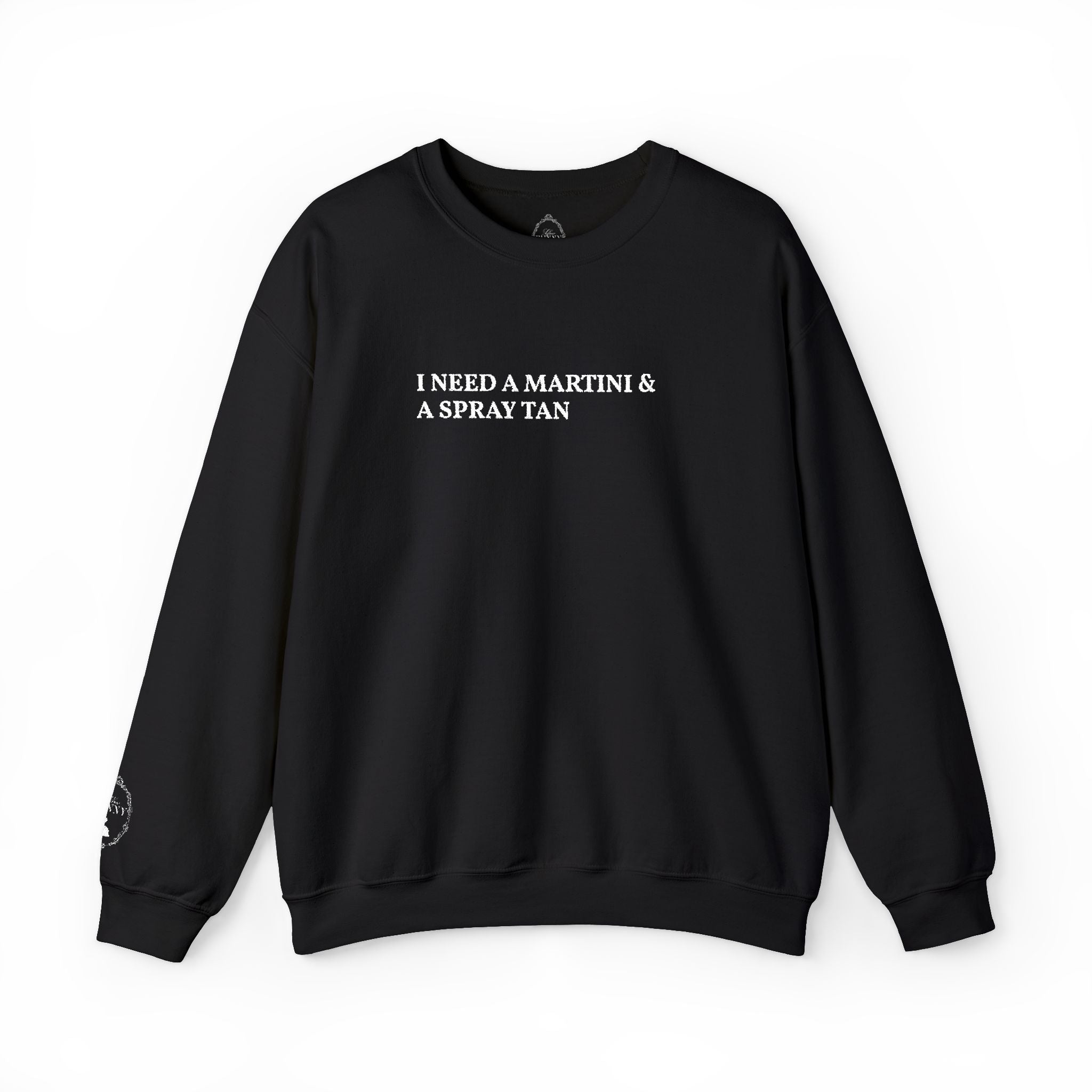 Minimalist 'There's A Difference & Apology' Crewneck Sweatshirt